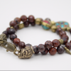 Poppy Jasper Double Wrap Bracelet