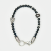 Black Spinel Sterling Silver