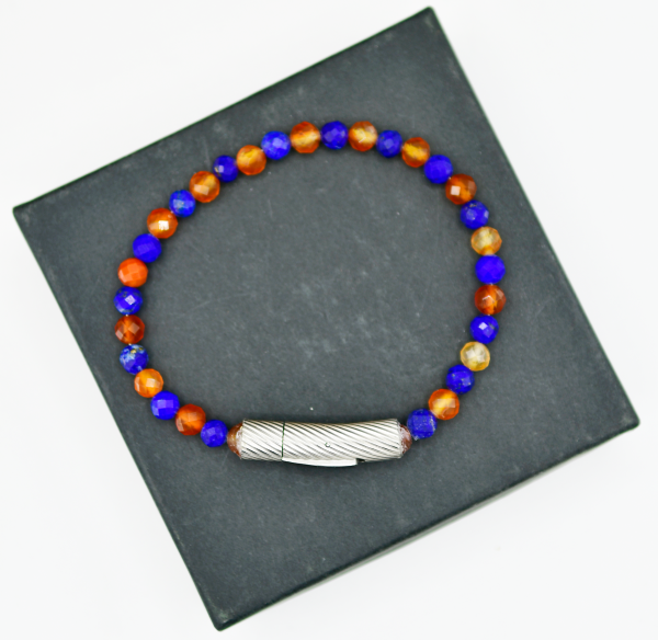 Carnelian and Lapis Set