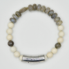 Labradorite and Ivory Jasper