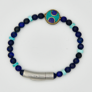 Lapis and Turquoise Bracelet