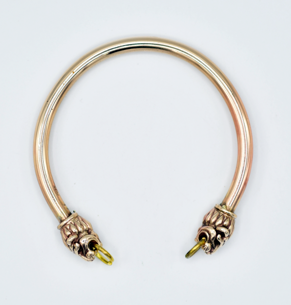 Bronze Lion Head Cuff