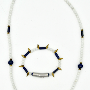 Moonstone and Lapis Set