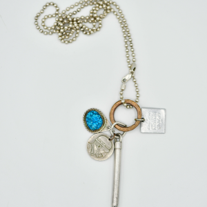 Multicharm Necklace Sterling Silver