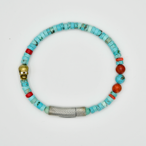 Resin (Turquoise Colored) Heishi