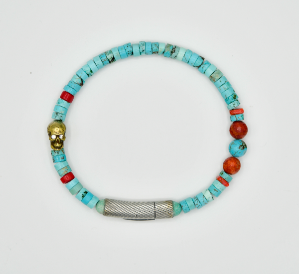 Resin (Turquoise Colored) Heishi