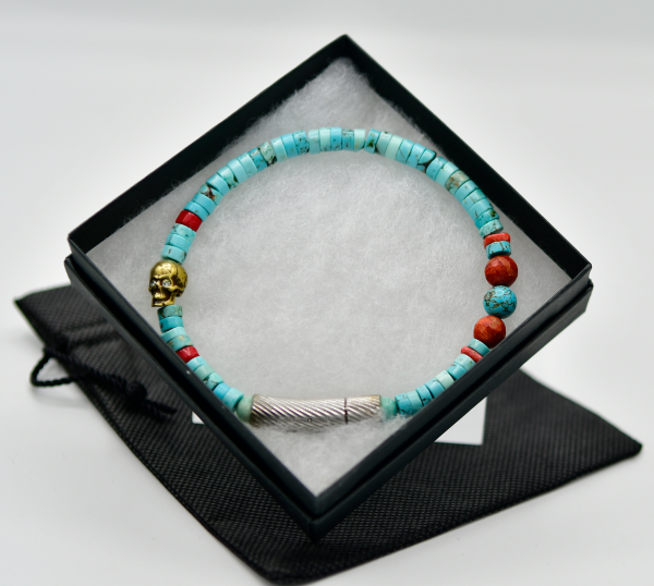 Resin (Turquoise Colored) Heishi