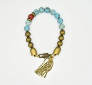 turqbronzetassel Magnesite With Brass