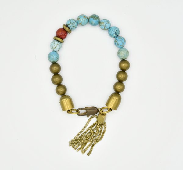 Magnesite With Brass