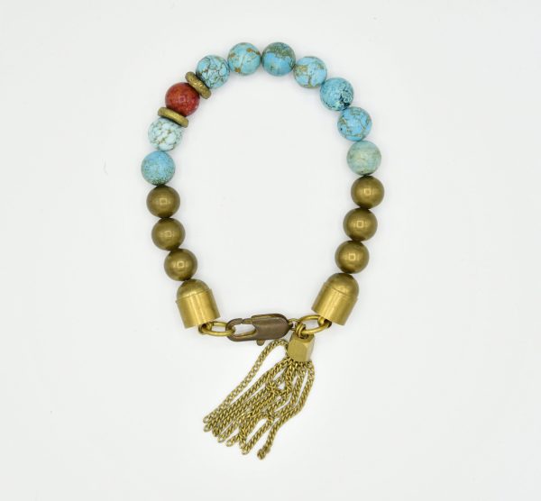 Magnesite With Brass