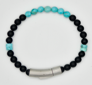 turqonyx Turquoise with Onyx